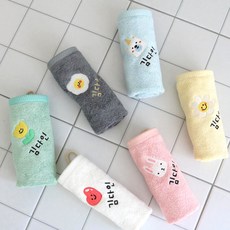 어린이집 고리 이름수건 뉴밤부6장[뱀부얀], 6개