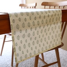 나뭇잎테이블러너