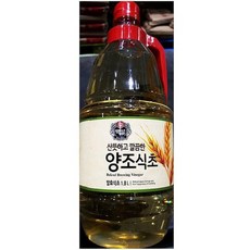 양조식초 백설 1.8L, 본상품, 8개