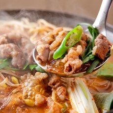 푸짐한 국물요리 겨울별미 담백한 소곱창 전골음식 간편조리 1kg