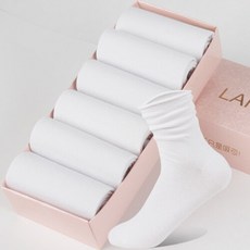 윈자삭스 여중 배럴삭스 한겨레 풍조속 스타킹추계단 스타킹 송구녀양말 백6면 편한 와이드 스타킹[6쌍옷](6773)