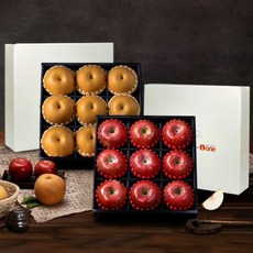 [산과들애] 명품 사과 3.6kg(특)+신고배 6kg(특) 노블세트, 단품