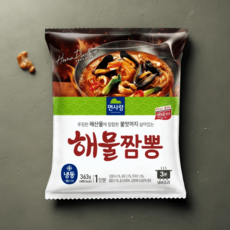 면사랑 해물짬뽕 (냉동), 363g, 1개