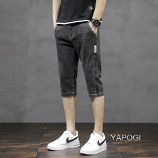 남자칠부청바지