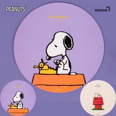 디즈니 BT21 라인프렌즈 무선 레트로 키보드 무선마우스 마우스패드 장패드 키보드 손목받침대 무소음 저소음 예쁜 이쁜 귀여운 추천 치미 타타 쿠키 푸우 미키 토이스토리 피글렛, 디즈니 BT21 베이비 라인프렌즈 마우스패드, 바이올렛 피너츠 스누피 마우스패드