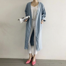 린넨롱자켓