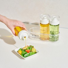 클로일 깨짐 없고 흐름 없는 씨밀렉스 오일병 양념통 350ml/1개, 옐로우, 1개, 색상:옐로우