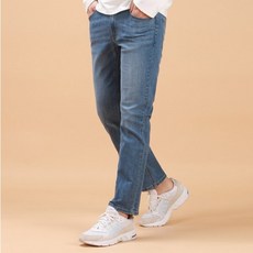 데일리 에코워싱 데님 히든밴딩 스판 청바지