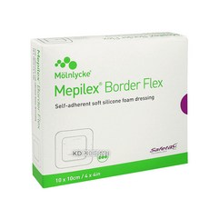 메피렉스 보더 플렉스 10x10CM 5개입 Mepilex Border Flex, 1개