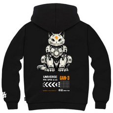 간쓰리 기모 후드티 M~2XL 보그키튼