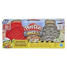 Play-Doh Wheels Brick and Stone Buildin Compound 2-Pack of 8-Ounce Cans, One Color