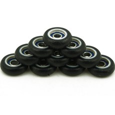 2PCS/Lot Professional factory supply skate wheels roller wheels Door Pulley Roller Wheels HR-0523-75 695zz Bearing