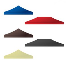 접이식 캐노피 천막 지붕만 야외 실내 포장마차 테라스 옥상 행사용 그늘막, DZ지붕3X4.5_아이보리