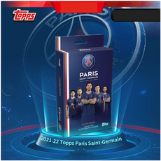 2021-22 TOPPS 파리 생제르맹 PSG 축구팀 트레이딩 카드 박스 세트(1박스 6팩)