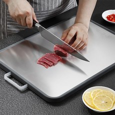 프리미엄 양면스테인레스 도마