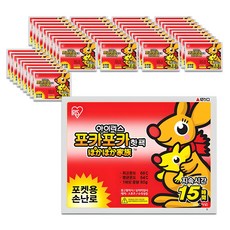 IRIS OHYAMA 愛麗思歐雅瑪 袋鼠家族手握式暖暖包 80g, 50包