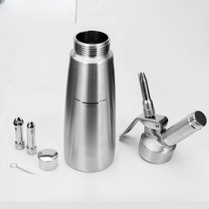 카페거품기 휘핑기 스테인리스 휘퍼 사이펀 머랭 프레시 베이킹 휘핑건, B, 1개