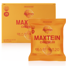 프로뉴트리션 맥스틴 치즈20, 1box (6봉)