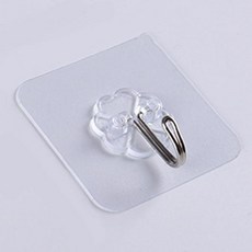 절대 안떨어지는 초강력 울트라 접착 후크 10개입 벽후크 공간활용 후크행거 벽고정걸이 유리고정패드 후크옷걸이 튼튼한 못없이액자걸기 매직후크 저렴한