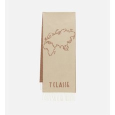 PRIMA CLASSE Geo Filetto scarf 38x200 Natural 24IK1S47741510010