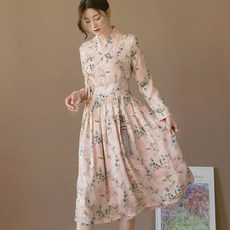 레이스철릭원피스