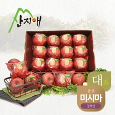 2023햇사과 씻어나온 꿀사과 3kg 1box (대과) 경북산 미시마 당도선별 -인증