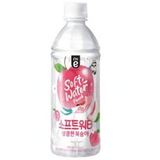 [한달행사]아임이)소프트워터복숭아500ml 총12개입 편의점 음료수 이천