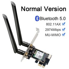 AX200 와이파이 어댑터 5 Ghz 와이파이 6 인텔 AX200ngw 와이파이 pci 안테나 와이파이 동글 와이파이 블루, 03 Normal WiFi adapter_03 스페인