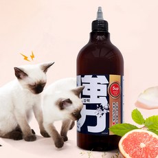 간지아클린 고양이 싫어하는냄새 접근금지 퇴치제 기피제 5배지속 1000ml, 고양이 접근금지(1000ml) 5배 지속형, 1개