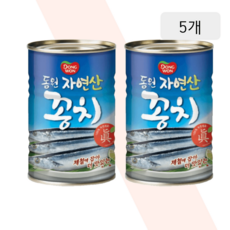 꽁치 통조림 300g 동원 자연산, 5개