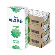 매일유업 매일 멸균우유 저지방 1 200ml 72팩