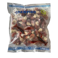 다원중국식품 냉동자숙민물가재 쇼룽샤꼬리 500g