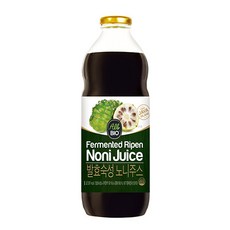 [올바이오] 발효숙성노니주스 1L (야생노니)/ 노니착즙액100%/ HACCP 국내생산/ 유산균발효, 2병 (총 2L)