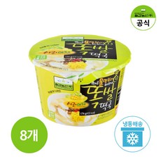 칠갑농산 똑쌀떡국 컵 174g x 8개