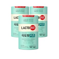 락토핏 키즈 생유산균 2g 60포 3통 (6개월분), 999