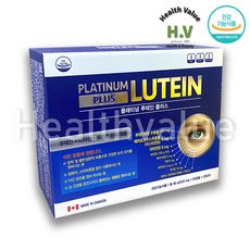 플래티넘 루테인 플러스 90캡슐(3개월분) 루테인 아스타잔틴 눈건강, 90정, 1개
