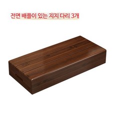 사무실발받침대 책상발받침대 컴퓨터 사무용 원목 나무 발받침대, N_가로 60 x 세로 30 x 높이 11 방, 1개
