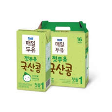 매일두유 첫두유 국산콩 190ml, 24팩, 첫돌 1단계