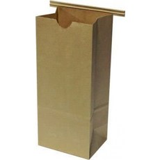 Resealable Kraft Tin Tie Poly-Lined Bags-1)2 Lb-50 팩, 단일, 단일