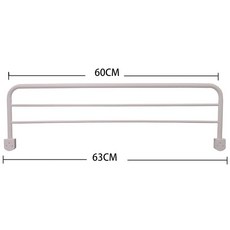 이층 침대 낙상방지 난간 펜스 안전 2층 가드 기숙사, 길이 60cm (높이 37cm)