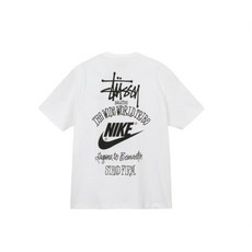 [극내발송] 나이키 x 스투시 티셔츠 화이트 DV1774-100