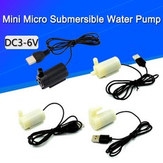 DC3-6V USB 저소음 브러시리스 모터 Pump120L/H 미니 마이크로 잠수정 워터 펌프 Diy 키트 용, 1.USB-Vertical Type