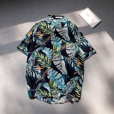 커플하와이안셔츠