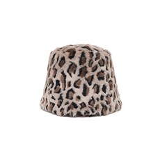 버킷햇 MOREZON(AWESOMENEEDS FUR LAMPSHADE HAT)가을겨울 보온 얼룩무늬 벙거지모자