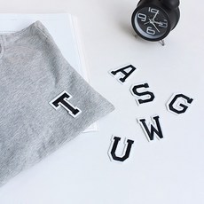 레터링 알파벳 와펜 패치(28type), Y