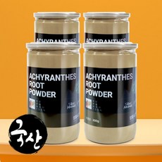 국산 우슬 가루 분말 300g 쇠무릎, 4개, 4개