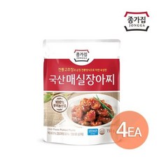 청정원 종가집 국산 매실장아찌 150g x 4개