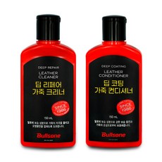 불스원 천연가죽 풀케어 2종 SET, 150ml, 2개