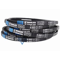 A 섹션 V 벨트 Sanlux 전송 벨트 A980Li A991Li A1000Li A1016Li A1020Li A1030Li 2, 03 A1020Li, 2개