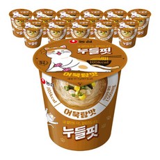 농심 누들핏 어묵탕맛 31g, 12개